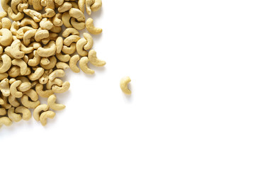 A pile of cashew nut