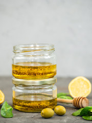 salad dressing with mustard and honey