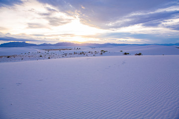 White Sands National Monument in New Mexico, USA