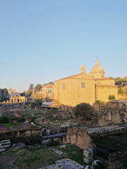 Fototapeta na wymiar Rome, Italy. Photo of old city