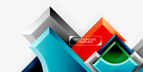 Modern geometrical abstract background