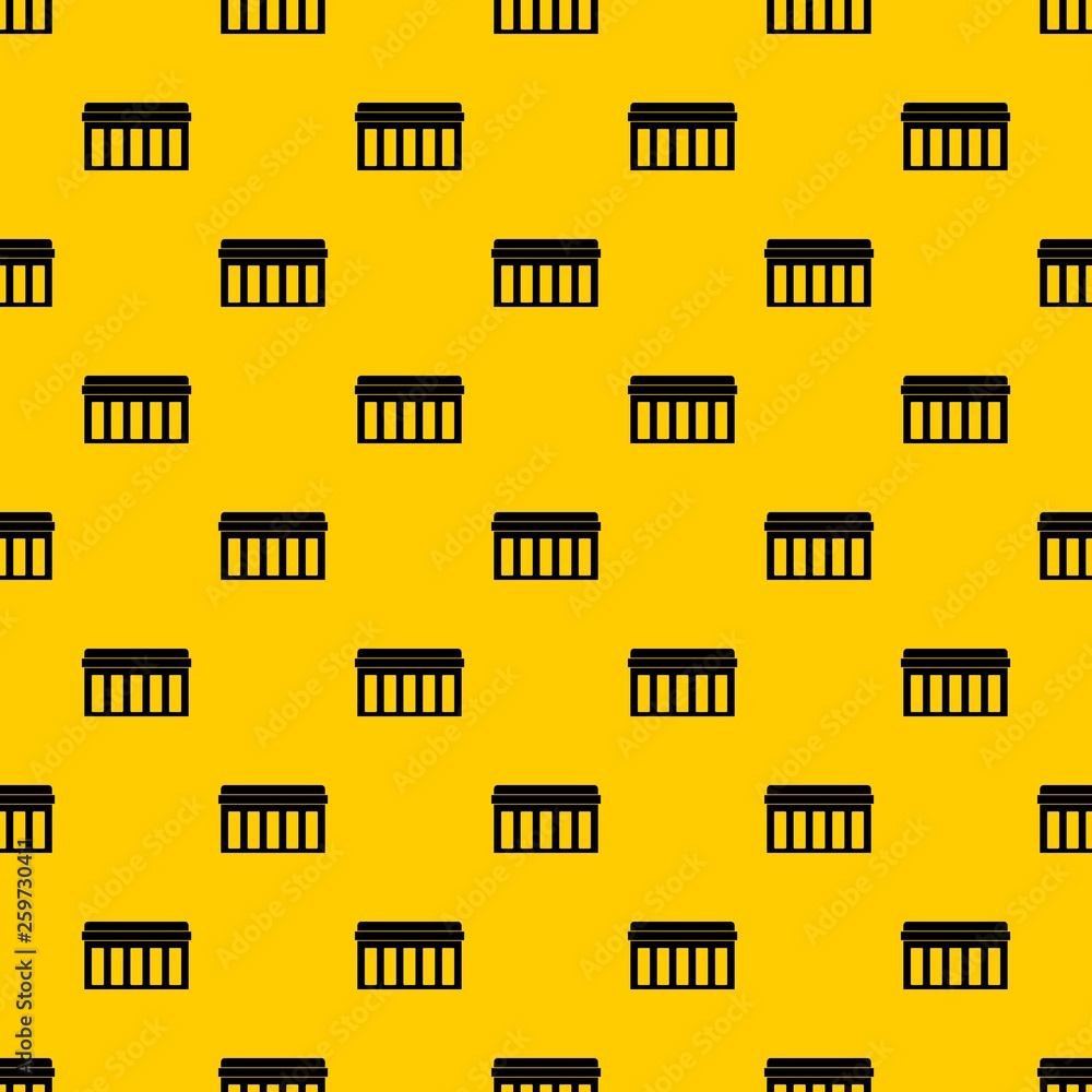 Poster circuit board, technology pattern seamless vector repeat geometric yellow for any design
