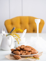 buckwheat madeleine cookies