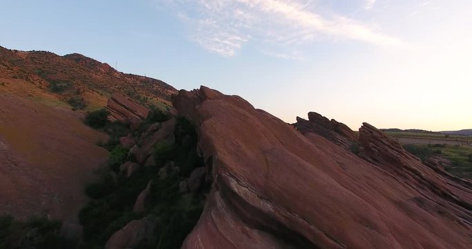 Red Rocks Colorado Sun Rising 4K
