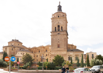 Fototapeta na wymiar Cathedrale de Guadix Espagne