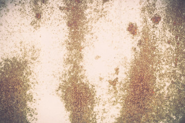 Rust on steel plate.   Iron plate surface.