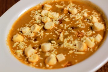 Pure de verduras y pan