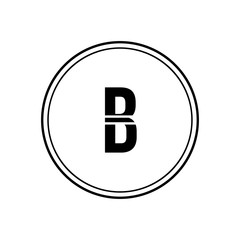 Initial Letter Logo B Template Vector Design