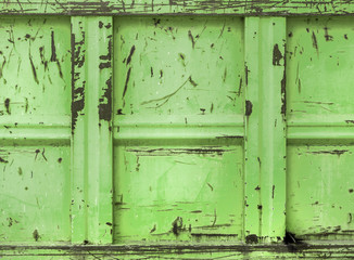 Green rubble container