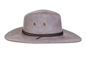 Grey cowboy hat