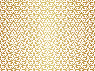 Ornamental Arabesque floral tiles seamless vector pattern. Abstract Flower Background.