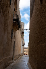 Fototapeta na wymiar Architectural view of the city of Valletta in Malta