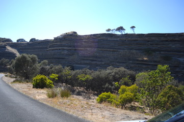 road in mountains