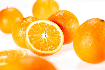 Orangen Frucht Obst saftig