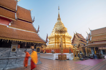 royal monastery of the second grade, Wat Phra That Doi Suthep, Changmai province, Thailand since...