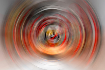 Abstract Background Of colorful Spin Circle Radial Motion Blur.