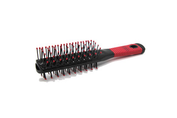 massage brush on a white background