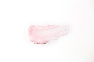 Cosmetic face cream, mask isolated on white background