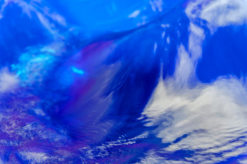 Beautiful blue ocean wallpaper background