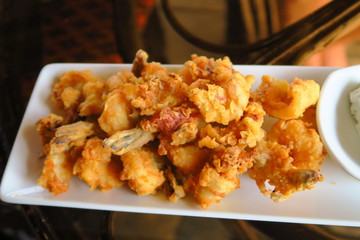 Tempura de crevettes
