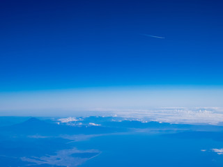 Fototapeta na wymiar 富士山　海