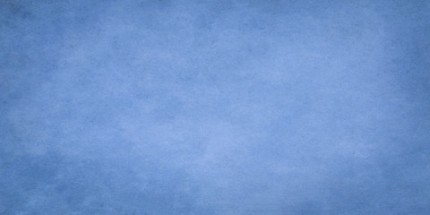 Blue wide grunge effect texture.