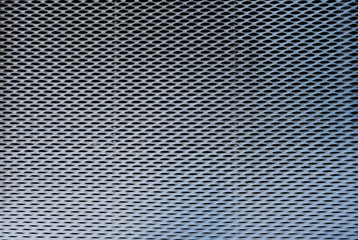 Perforated Metal Texture Background Industrial