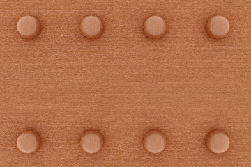 3d rendering of wooden board with wooden tenons