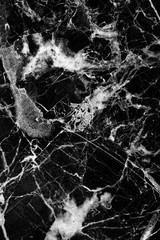 White patterned natural of vertical black and white marble pattern texture background for product design.