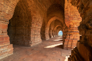 Fototapeta na wymiar Rasmancha , terracotta temple of India