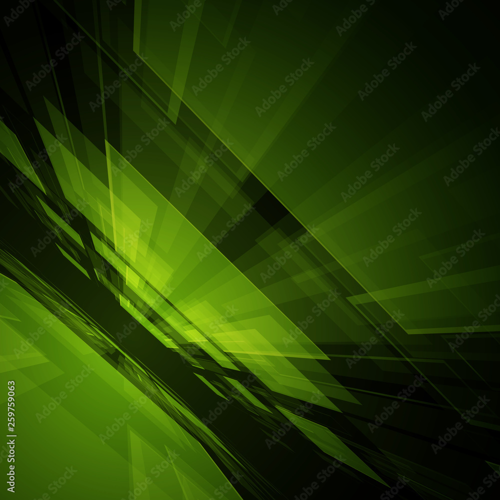 Wall mural abstract background virtual reality 3d space grid effect.
