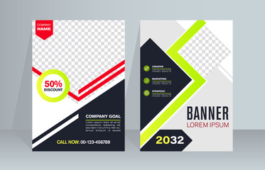 Banner background. business template. modern design. Vector abstract design banner template