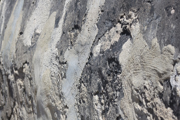 Stone texture background for design. Stone gray-black with a rough texture