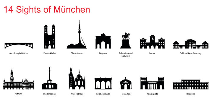14 Sights of Munich