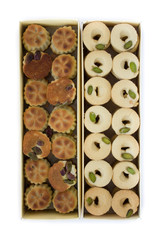 Traditional arabic cookies. Barazik Ma&rsquo;amol GHRAYBEH (MIDDLE EASTERN SHORTBREAD COOKIES)