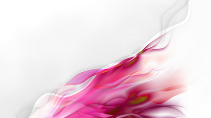 Obraz na płótnie Canvas Abstract Pink and White Smoke Background