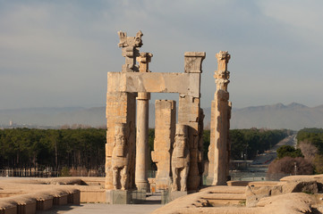 Gate of all Nations, Persepolis, Marvdasht, Fars Province, Iran
