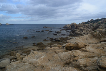 La costa di Capo Ferrato