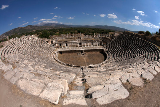 Amphitheatre, Ephesus, Izmir, Turkey