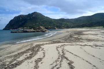 La spiaggia di Porto S'Illixi