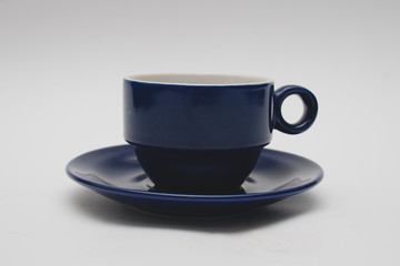 blue cup