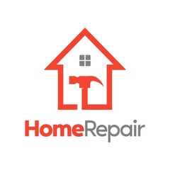 home repair logo illustration