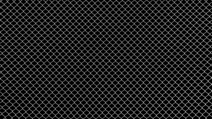 cage metal wire on black background