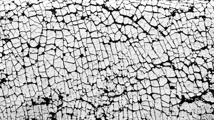 Old cracked white leather texture background