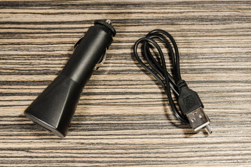 Phone adapter for a car