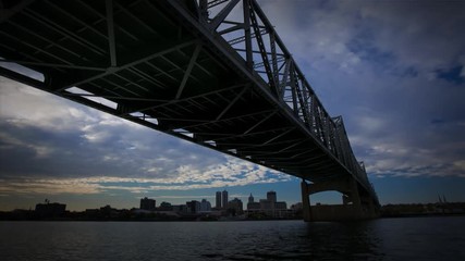 Peoria Illinois Riverfront Time-Lapse 5 Apr 19