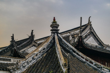 Fototapeta na wymiar Traditional Chinese Architecture Detail