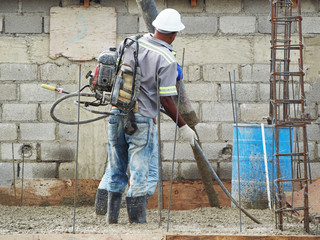 roof fill with cement.