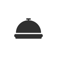 Vector icons dishes isolated on white background. Vector illustration. Eps 10.