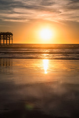 san diego pier at pacific beach